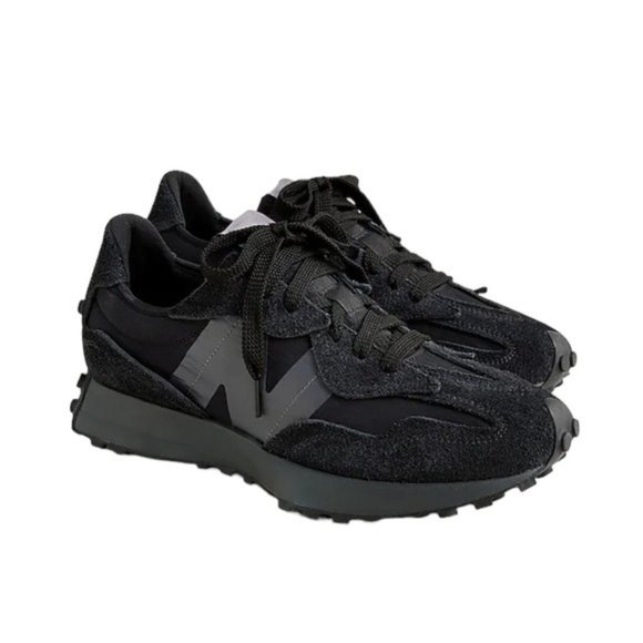 New Balance Shoes - NEW BALANCE 327 Unisex Wrapped Premium Suede Crinkle Shell Sneakers Size 9.5 NWT